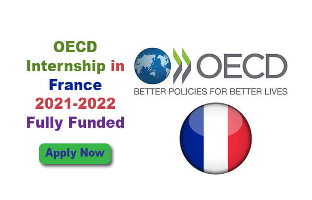 OECD Internship in France 2021-2022 (Fully Funded)