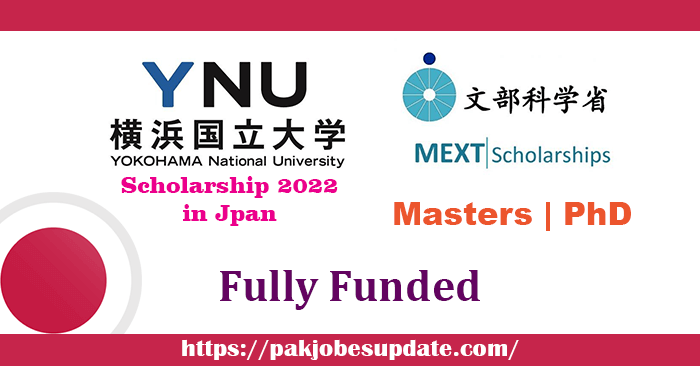 Yokohama National University Scholarship 2022 in Japan | Fully Funded