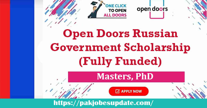 Open Doors Russian Government Scholarship 2024 (fully funded)