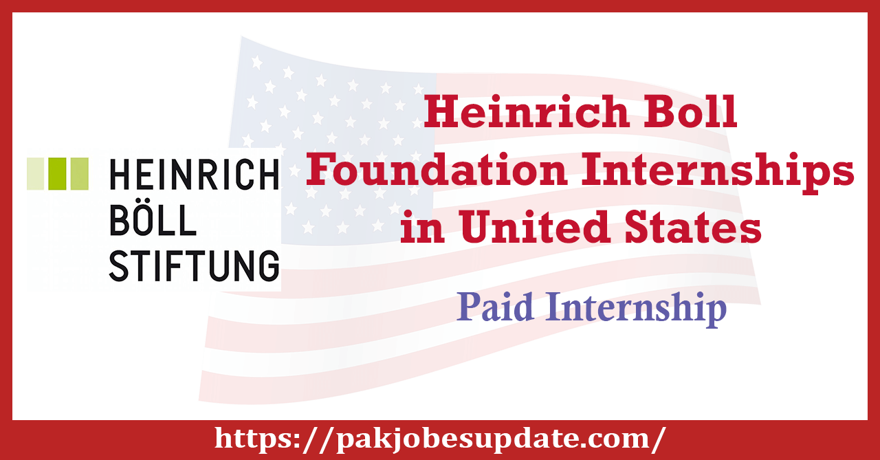 Heinrich Boll Foundation Internships 2024 in USA | Paid