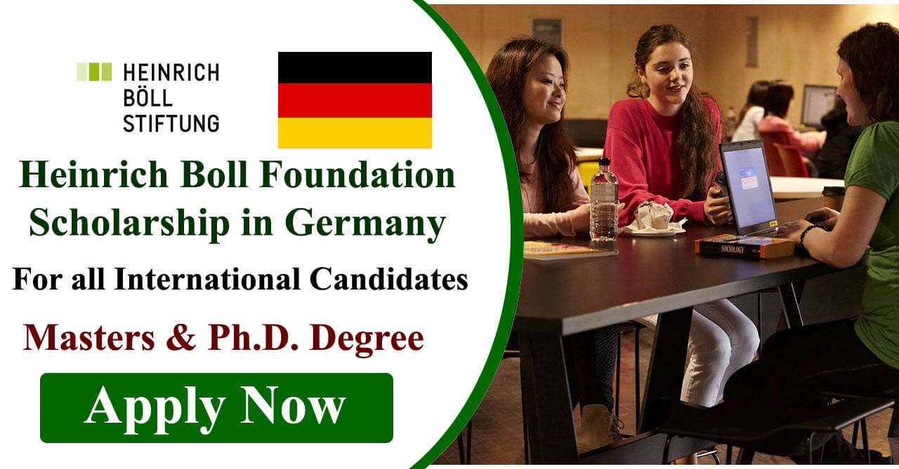 Heinrich Boll Foundation Scholarship 2024-25 in Germany