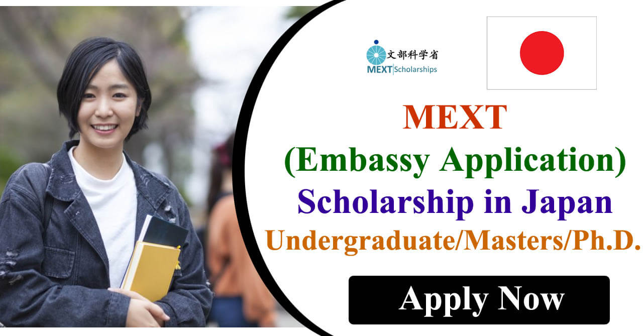 MEXT Undergraduate Scholarship 2025 in Japan