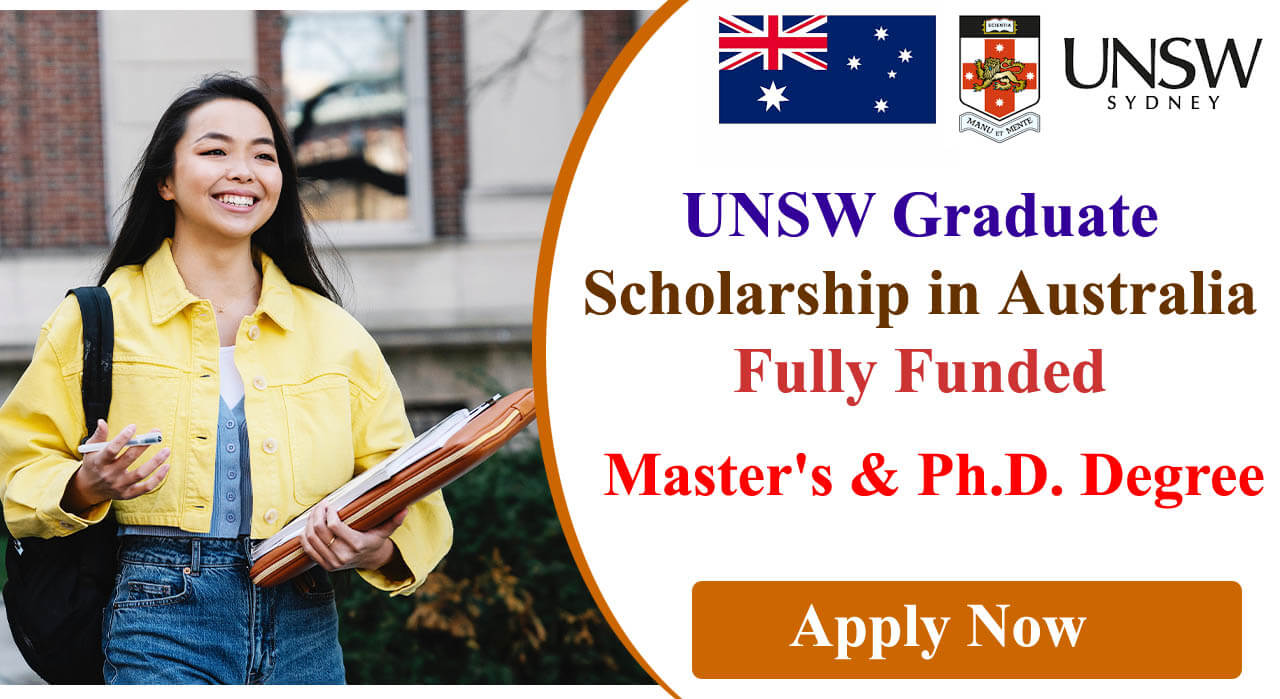 UNSW Graduate Scholarship 2024 in Australia Fully Funded